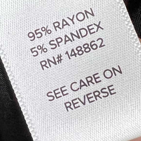 Torrid Size 5 (28W) super Soft Black Top with cutouts and a gold colored ring - Picture 5 of 5